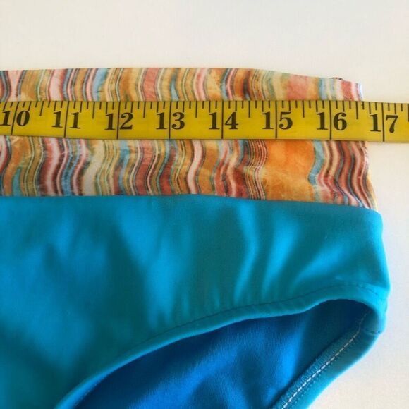 Ujena Blue Belize Halter Top Bikini Swimsuit Size L - Picture 13 of 16